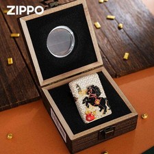 Genuine Zippo Windproof Lighter – Limited Edition Year of the Horse Design picture