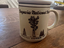 Vintage 70s Sequoia National Park General Sherman Tree Collectible Mug picture