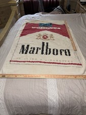 VTG 1970 Marlboro Red Pack Beach Towel - Rare Original Tobacco Promo picture