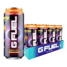 G Fuel Wumpa Fruit Energy Drink 16 Fl Oz Pack of 12 Zero Sugar Antioxidants picture