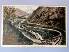 1900s Georgetown Loop Colorado Railroad Train Postcard The Loop picture