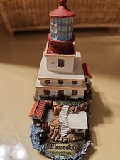 Tillamook Oregon Lighthouse Collection Hand Painted Resin Figurine Coastal Decor picture
