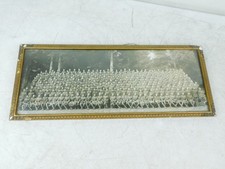 1923 Antique Panoramic Photograph CMTC Camp Lewis Signd Parish WW1 Military Men picture
