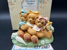 1997 Enesco Cherished Teddies Danielle, Sabrina & Tiffany~We're Three Of A Kind picture