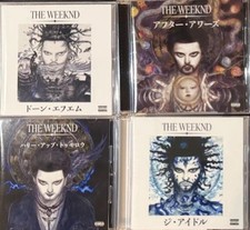 The Weeknd - Japan Limited CD Yoshitaka Amano Art work jacket 4SET picture