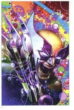 Wolverine #8 Clayton Crain Virgin Variant Cover C Blacklight Edition Exclusive picture
