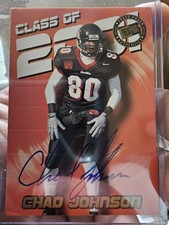 2001 Press Pass Chad Johnson #27 (RC)class Of 2001 /100 picture