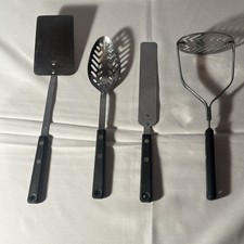 Vintage Ekco Forge Utensils Stainless Steel Set Of 4 picture