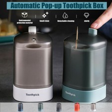 Toothpick Holder Dispenser Pop Up Automatic Toothpick Box Toothpick Dispenser US picture