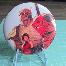 Under Destruction DC Comics' The Doom Patrol #1 Round Button Pin Badge New 2.25