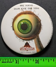 Vintage 1998 Small Soldiers Movie Have An Eye on You Pinback Pin picture