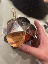 Neil Diamond themed ornament. Rare. handmade. never used. picture