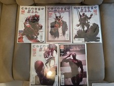 CARNAGE U.S.A. #1-5 COMPLETE ~ Clayton Crain 2012 Spiderman Venom Marvel Comics picture