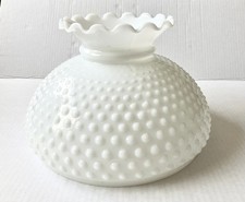 Large Hobnail White Milk Glass, 10