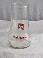 4Antique 1970s Advertising Campaign Drink Glass, 7up, The UNCOLA ,PERFECT.50YRS+ picture