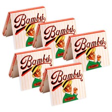 Bambu Rolling Papers - Classic 1 1/4 Regular Size Papers - (5 Booklets) picture