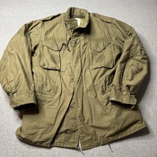 Vintage US Military Cold Weather OG-107 Field Coat Mens Large Goose Down Liner picture