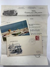 1930s The Copley-Plaza Boston Vintage Letterhead Illustrated and Bonus picture