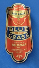 VINTAGE BELKNAP BLUEGRASS HARDWARE STORE LABAL TAG (NEW OLD STOCK) picture