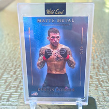 Wild Card Matte Metal Dustin Poirier America 250 2/10 2026 picture
