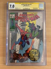 AMAZING SPIDER-MAN #97 CGC SS 7.0 OW/W -- JOHN ROMITA signed -- No CCA Stamp Iss picture