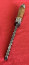 PHILIP LAW ANTIQUE CAST STEEL CHISEL - 180-200 YEARS OLD - SHEFFIELD ENGLAND picture