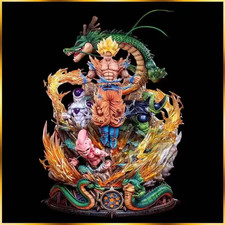 Anime Dragon Ball Z Super Saiyan Goku Majin Buu Frieza Cell 23cm Figure Statue picture