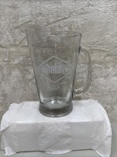 Vintage Noble Romans Pizza Bloomington Indiana Coca-Cola Glass Pitcher W/Logo picture