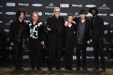 Musicians Doyle Bramhall II Jimmie Vaughan Inductees Reese Wynans - Old Photo 1 picture