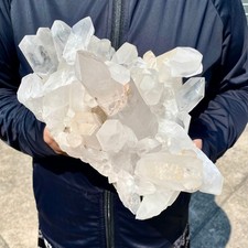 7.38LB A+++ Large Himalayan top quartz clusters/mineral samples - picture