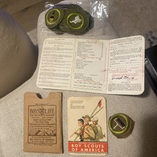 Vintage 1930-1960 BSA Merit Badge Patch Lot Boy Scouts picture