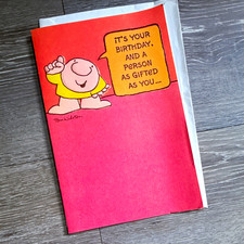 Vintage American Greetings Ziggy Birthday Greeting Card 1981 125B 401-17N picture