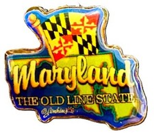 Maryland The Old Line  State Hat Tac or Lapel Pin picture