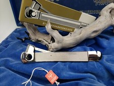 NEVER USED DREIZACK TRIDENT Solingen Zigarrenschneider Cigar V Cutter Box Opener picture