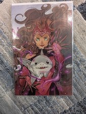 Scarlet Witch #2 Peach Momoko SDCC 2024 Virgin Variant Jeff the Land Shark picture