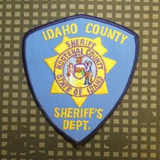Vintage 1980s Kootenai County Sheriff's Department Patch (misprint) picture
