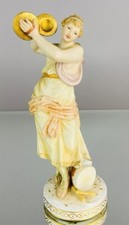Kpm Berlin 19th C Figurine Of Lady Dancing, Stunning Details 1st QLTY picture