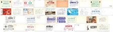 20 USSR QSL Cards 1979-1991 Russia Ukraine Arctic Dudinka Anadyr Ham Radio Lot picture