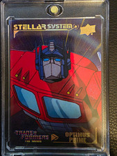 Upper Deck 2026 Stellar System SS-1 Optimus Prime Serial #/99 picture