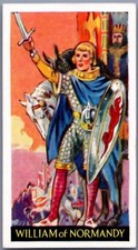 1936 Godfrey Phillips Famous Minors - #13 William of Normandy picture