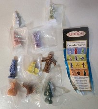 Wade Mint Starter Set, Calendar Series (10/12) Figurines W/7 Sealed NIP w/ Guide picture