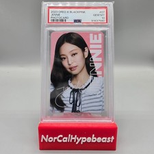 2023 Oreo X BlackPink JENNIE KIM #07 PhotoCard PSA 10 GEM MINT picture