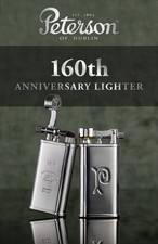 Peterson 160th Anniversary Pipe Lighter - Metal Finish picture