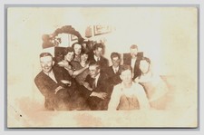 RPPC ~ KINGMAN Friends photo ~ Lena Denison ~ Kansas picture