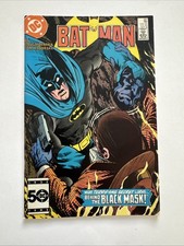 BATMAN 387 NM- M.A.S.K. PREVIEW 2ND BLACK MASK 1985 picture
