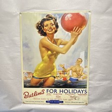 Buttons For Holidays British Railways Metal Sign 15.75x11.75 picture