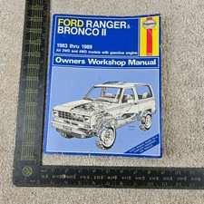 Haynes Workshop Manual Ford Ranger Bronco II 1983-1989 Blue 1026 Repair Guide picture