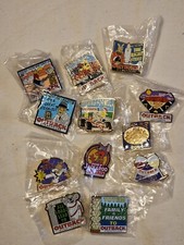 Outback Steakhouse Pins 12p Lot NEW Army PD Fire Florida Race Car Toga Koala   picture
