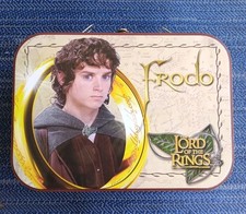 Westland Giftware Frodo Baggins Tin Tote Lunch box LOTR Decorative Collectible picture