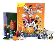 Disney Mickey Halloween My Busy Books - Storybook, 10 figurines, playmat picture